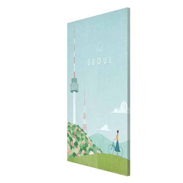 Wanddeko Flur Reiseposter - Seoul
