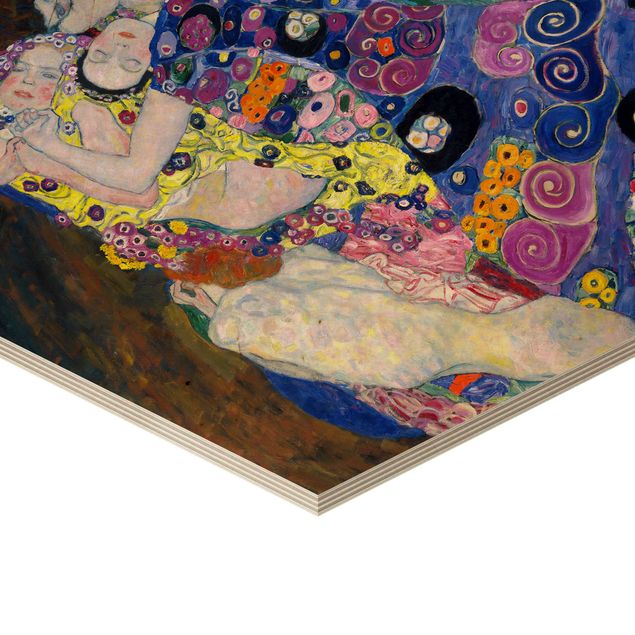 Wanddeko Praxis Gustav Klimt - Die Jungfrau