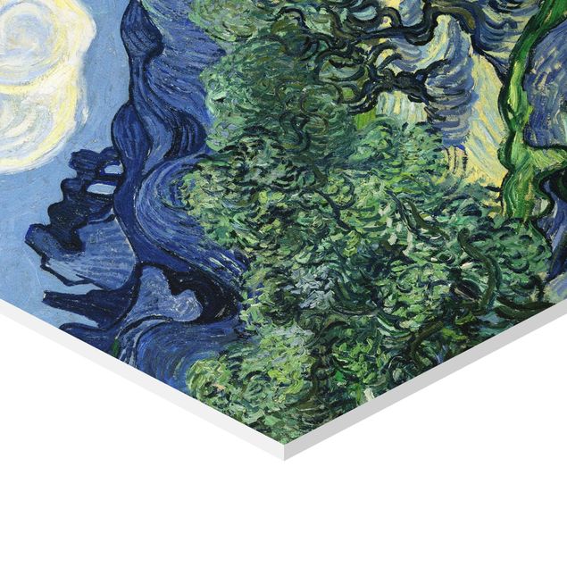 Wanddeko Büro Vincent van Gogh - Olivenbäume