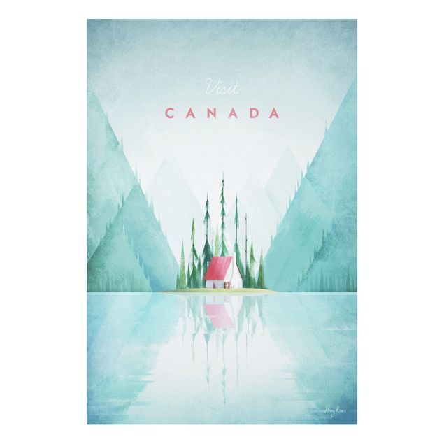Wanddeko Flur Reiseposter - Canada