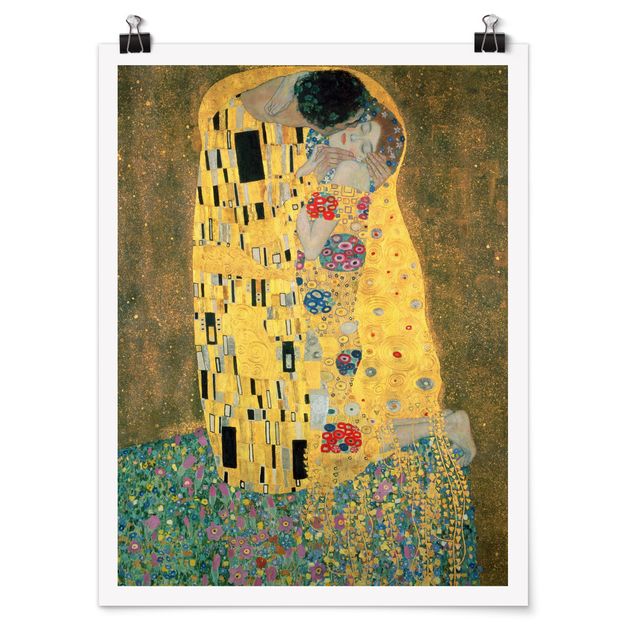Wanddeko Flur Gustav Klimt - Der Kuß