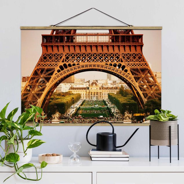 Wanddeko 3D Französischer Ausblick