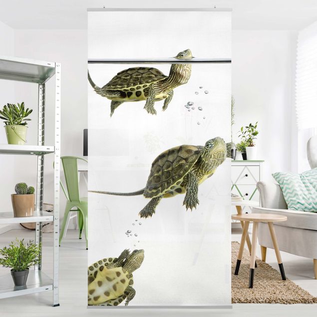 Wanddeko Schlafzimmer Schildkröten Trio