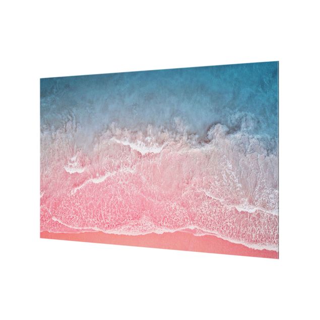 Wanddeko Fotografie Ozean in Pink