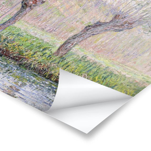 Kunststile Claude Monet - Weidenbäume Frühling