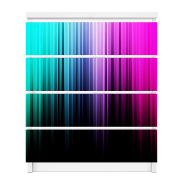 Wanddeko Esszimmer Rainbow Display