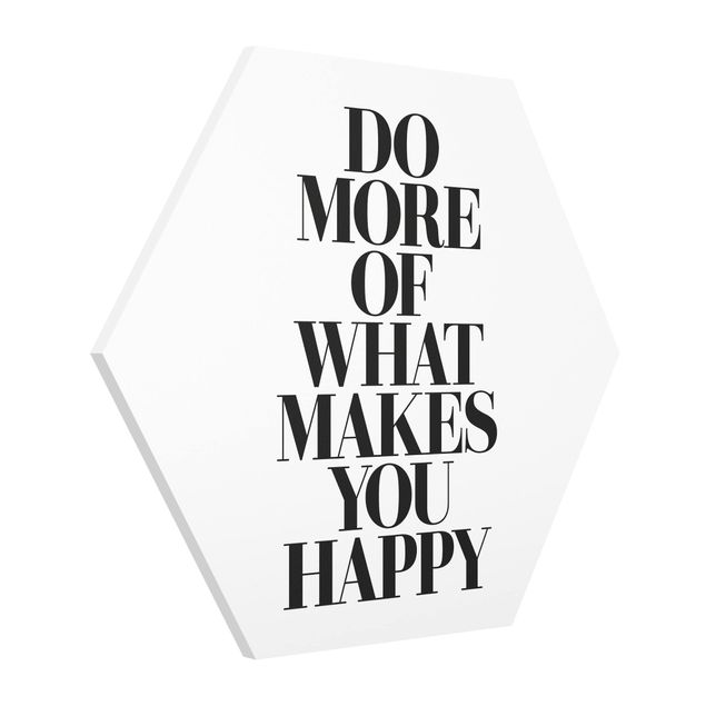 Wanddeko Büro Do more of what makes you happy
