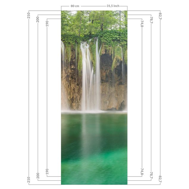 Wohndeko Wasserfall Wasserfall Plitvicer Seen