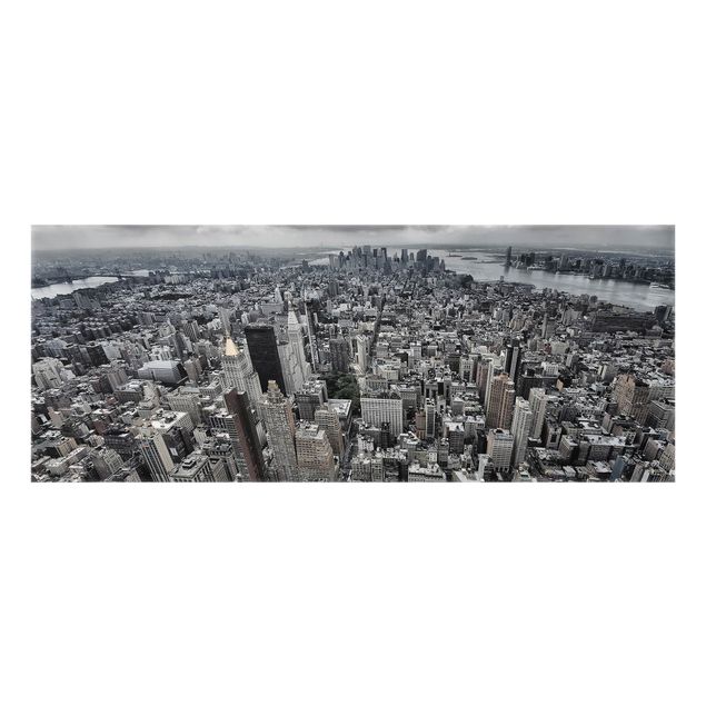 Deko Skylines Blick über Manhattan
