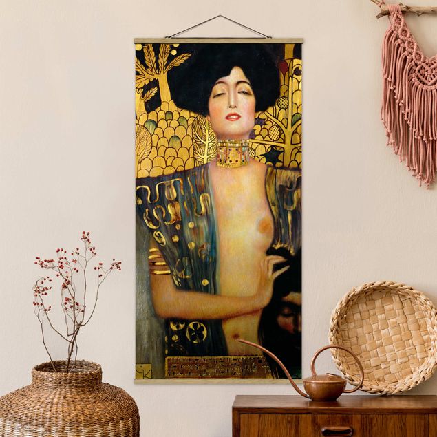 Wandbilder Art Deco Gustav Klimt - Judith I