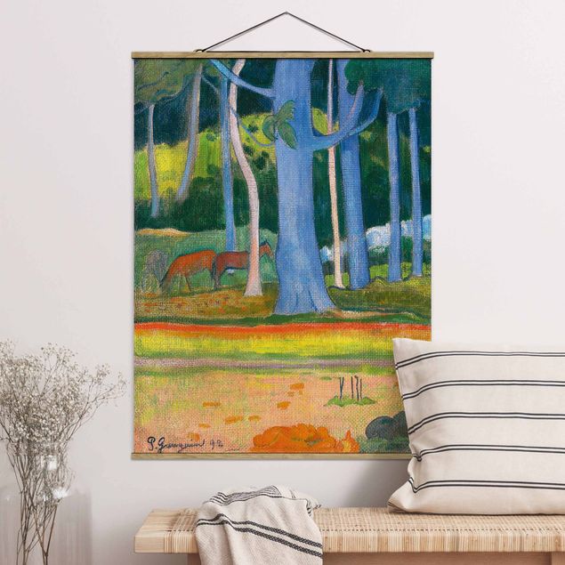 Wanddeko bunt Paul Gauguin - Waldlandschaft
