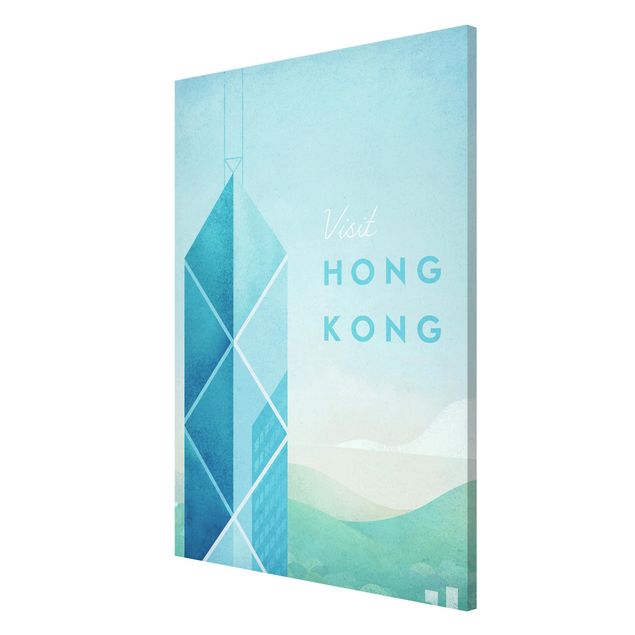 Küche Dekoration Reiseposter - Hong Kong
