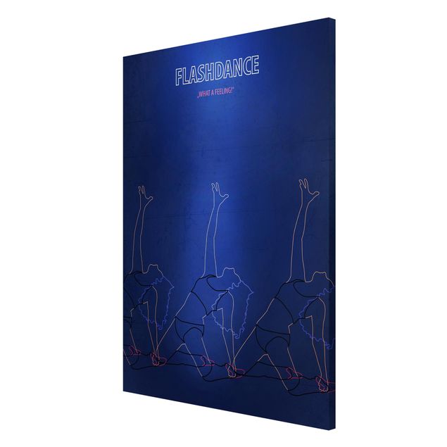 Wanddeko Esszimmer Filmposter Flashdance