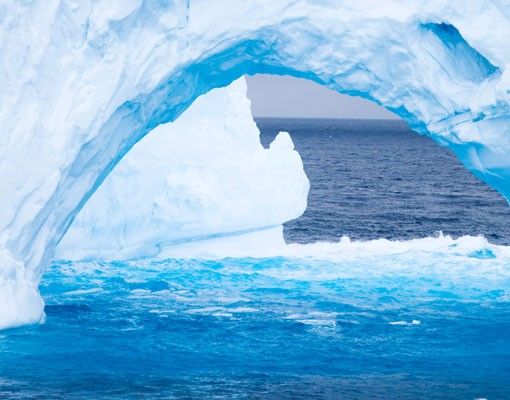 Wanddeko Landschaft Antarktischer Eisberg
