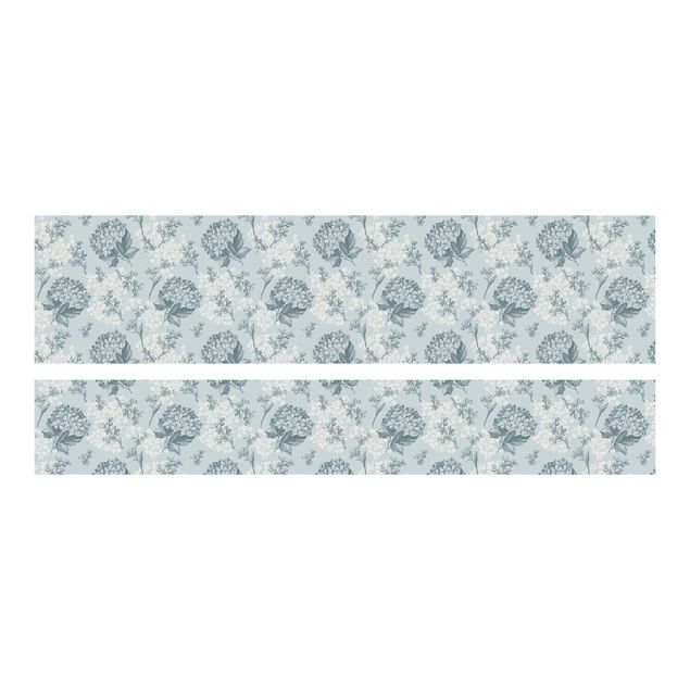 selbstklebende Klebefolie Hortensia pattern in blue