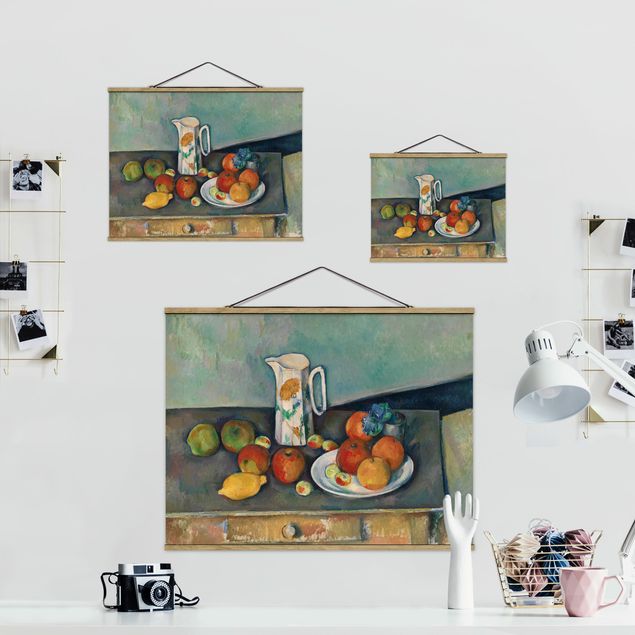 Wanddeko Büro Paul Cézanne - Stillleben Milchkrug