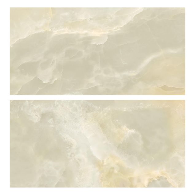selbstklebende Folie Muster Onyx Marmor Creme