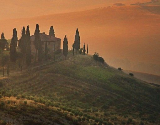 Wohndeko Landschaft Dreams of Tuscany