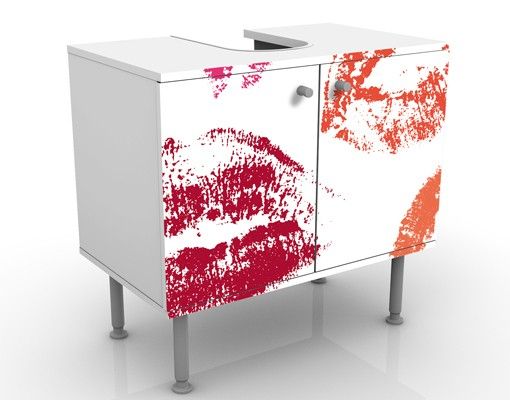 Waschbeckenunterschrank - Kisses - Badschrank Bunt
