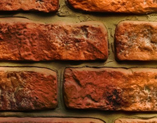 Waschbeckenunterschrank Motiv Bricks