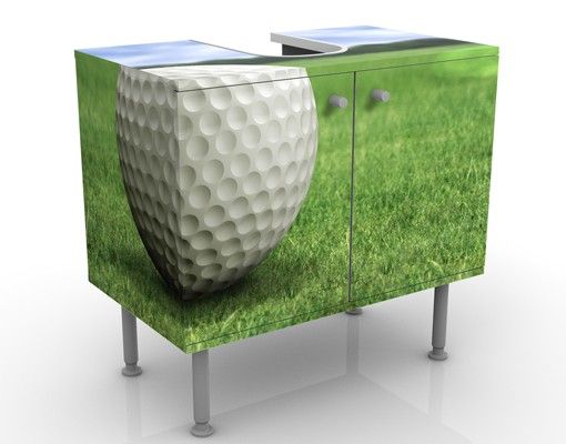 Wanddeko Büro Golfball