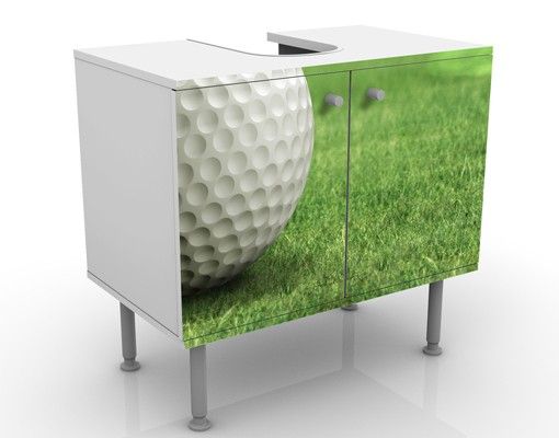 Waschbeckenunterschrank - Golfball - Badschrank Grün
