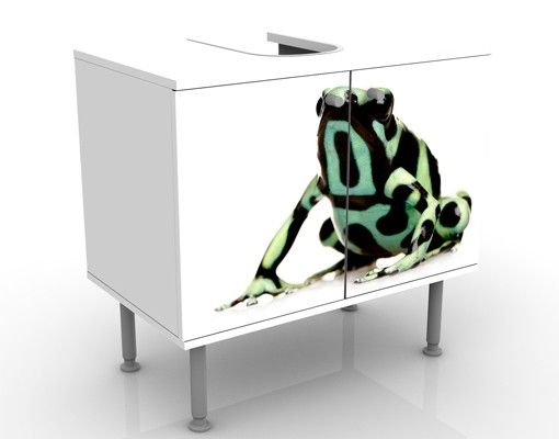 Wanddeko Büro Zebra Frog
