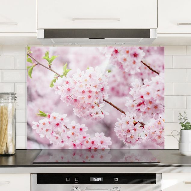 Küche Dekoration Japanische Kirschblüten