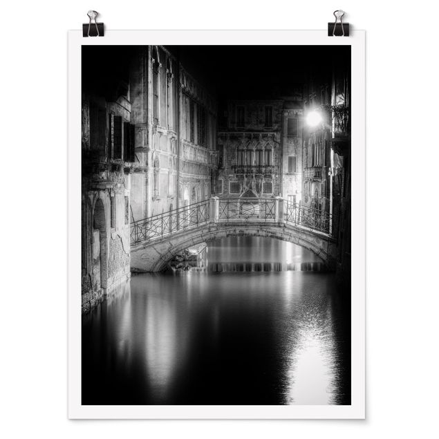 Wanddeko Flur Brücke Venedig