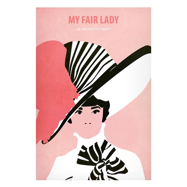 Wanddeko Esszimmer Filmposter My fair Lady