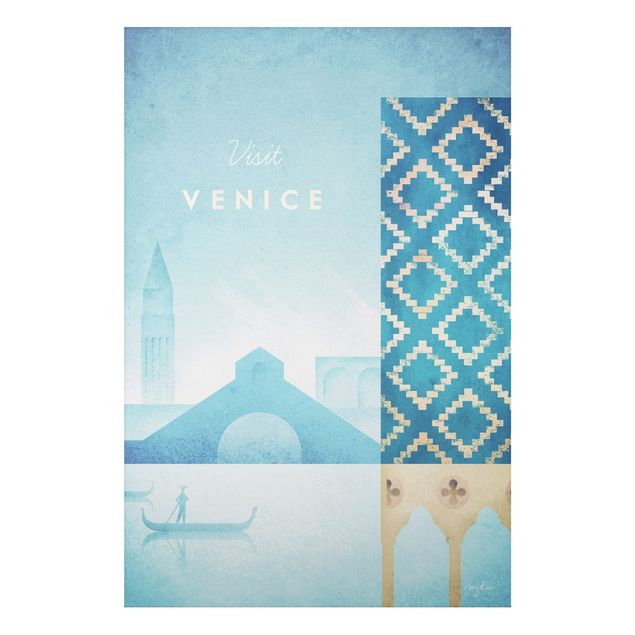 Wanddeko Architektur Reiseposter - Venedig