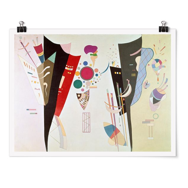 Wanddeko Esszimmer Wassily Kandinsky - Wechselseitiger Gleichklang