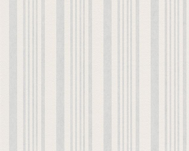 Wanddeko Wohnzimmer A.S. Création Meistervlies 2020 in Weiß Überstreichbar - 581310