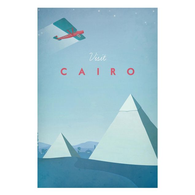 Küchen Deko Reiseposter - Cairo