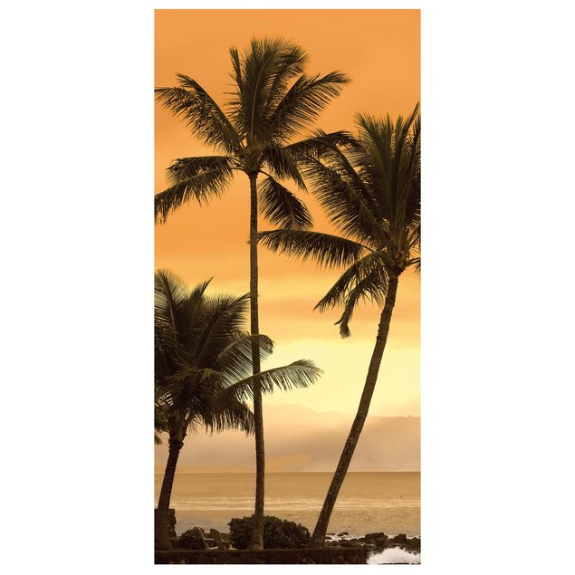 Wanddeko Esszimmer Caribbean Sunset