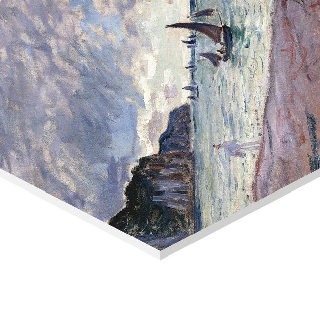 Wanddeko über Sofa Claude Monet - Küste von Pourville
