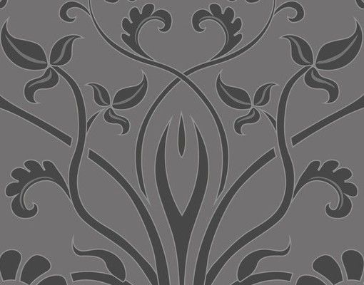 Pattern Design Romantisches Bouquet Dunkel