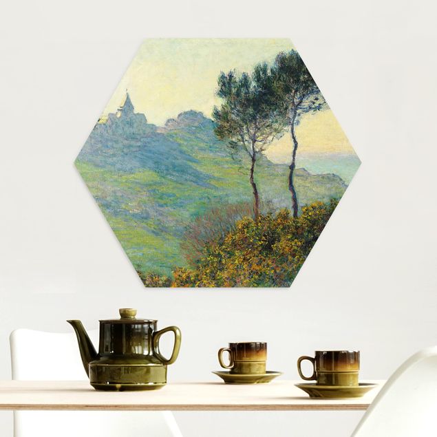 Wanddeko Schlafzimmer Claude Monet - Varengeville Abendsonne