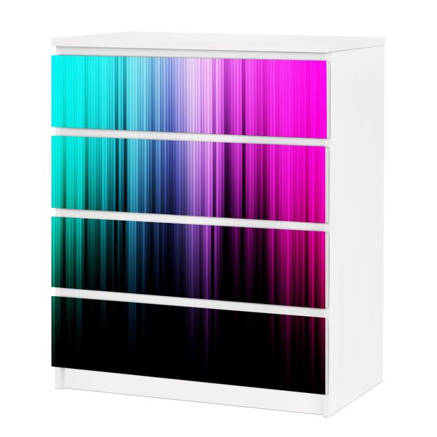 Wanddeko Praxis Rainbow Display