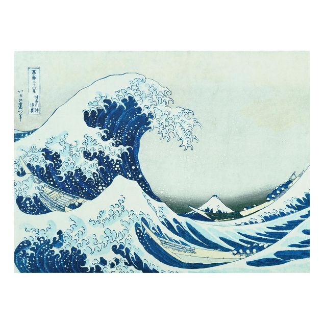 Wohndeko Japan Katsushika Hokusai - Die grosse Welle von Kanagawa