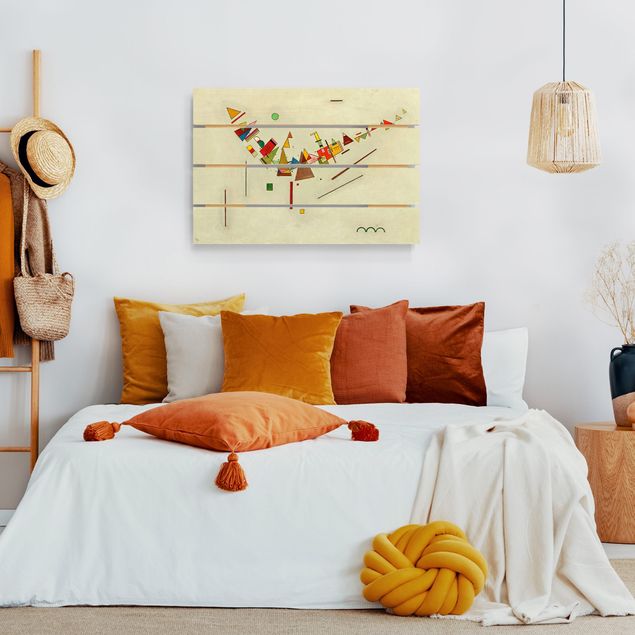 Wanddeko Schlafzimmer Wassily Kandinsky - Winkelschwung