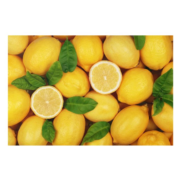 Deko Obst Saftige Zitronen