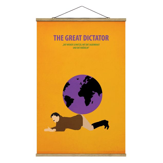 Wanddeko Flur Filmposter The great dictator