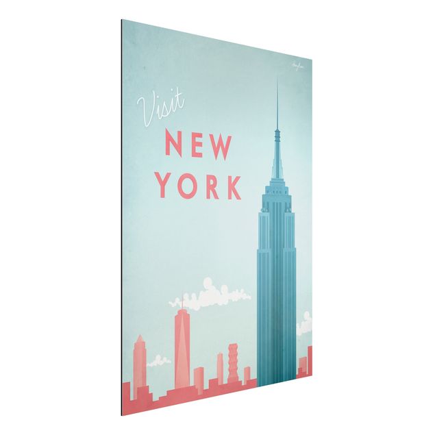 Deko Architektur Reiseposter - New York