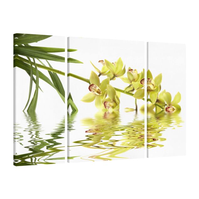 Wanddeko Botanik Elegant Orchid Waters