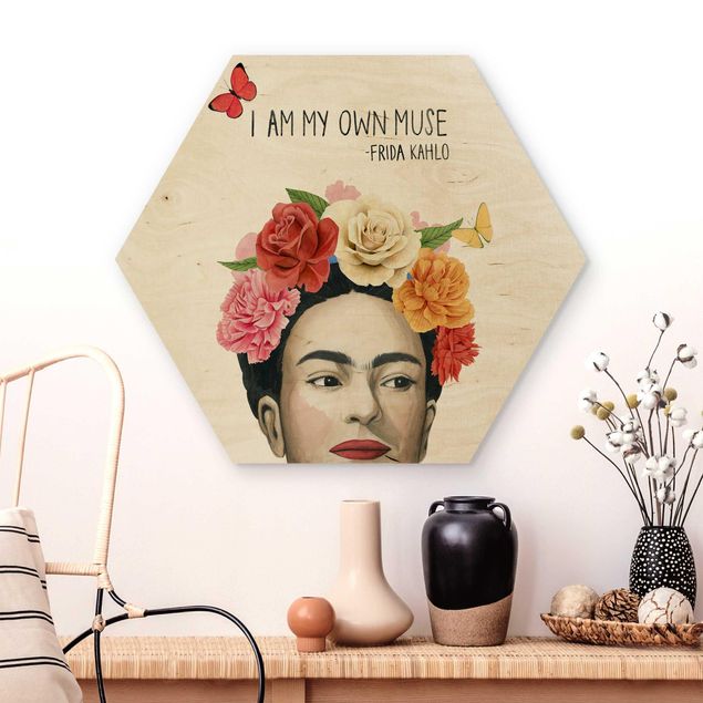 Wanddeko bunt Fridas Gedanken - Muse