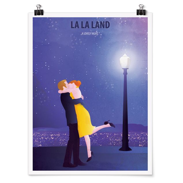 Wanddeko Esszimmer Filmposter La La Land II