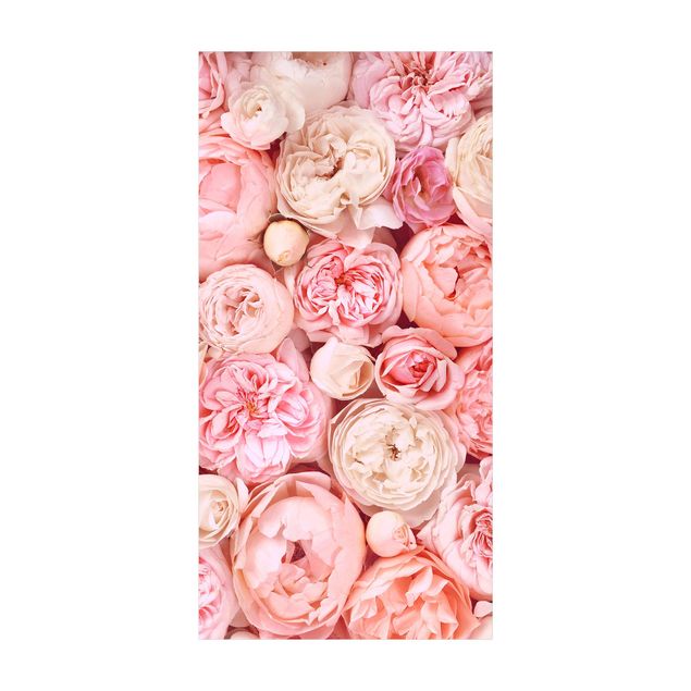 Wanddeko Büro Rosen Rosé Koralle Shabby