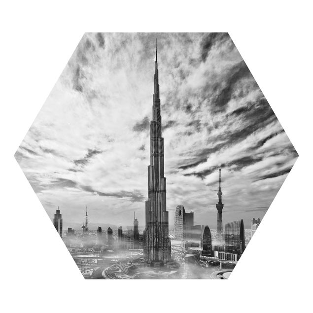 Wanddeko Esszimmer Dubai Super Skyline
