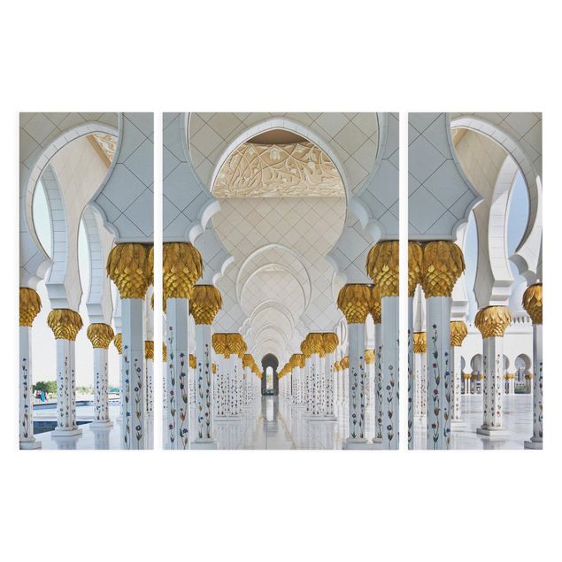 Wanddeko Büro Moschee in Abu Dhabi